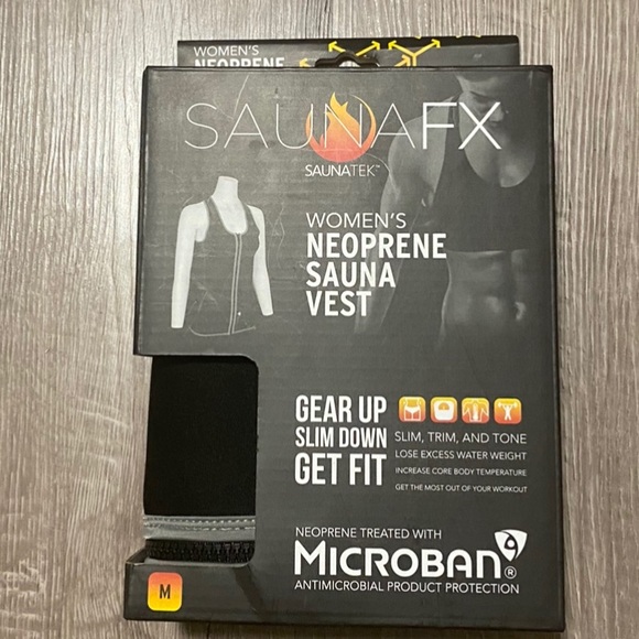 saunafx women's neoprene sauna vest